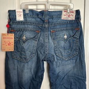 True Religion Straight denim jeans NWT 38